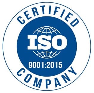 Certified ISO 9001:2015 Company